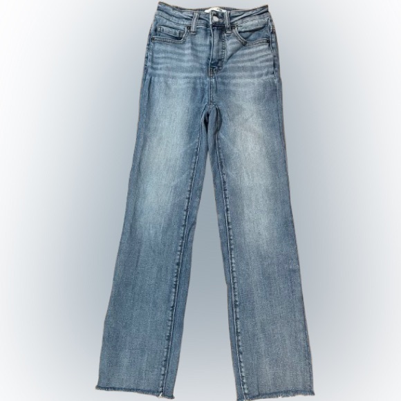 BKE Denim - BKE Billie Slim Fit High Rise Cropped Straight Denim Jeans Size 23